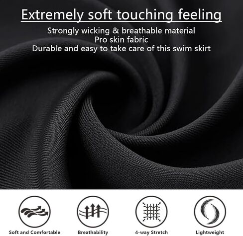 Seagoo Swim Skirt with Leggings Women UV Protection Skirted Swimming Leggings Pants in Kuwait