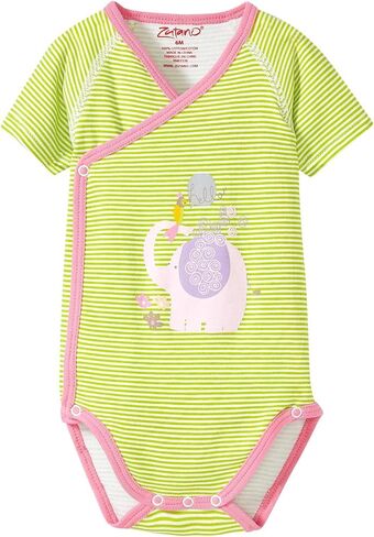 Zutano baby-girls Hello Screen S/S Wrap Body in Saudi Arabia