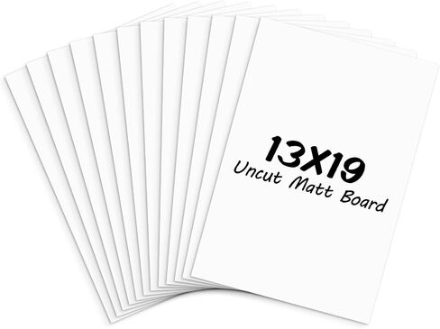 Frametory ، حزمة من 12 12x16 لوحات Matt Uncut ، ولوحات الدعم البيضاء للإطارات ، والصور ، والطباعة ، والحرف اليدوية in Kuwait