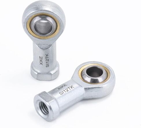 XIKE 2 Pcs SI3 Joint Rod End Bearings Bore 3mm, Female Thread Right Hand Fits DIY/3D Printing/Hydraulic Cylinders, CNC/Package/Engineering/Agriculture/Garden Machinery, Motorcycles/Trucks/Cars. in Saudi Arabia
