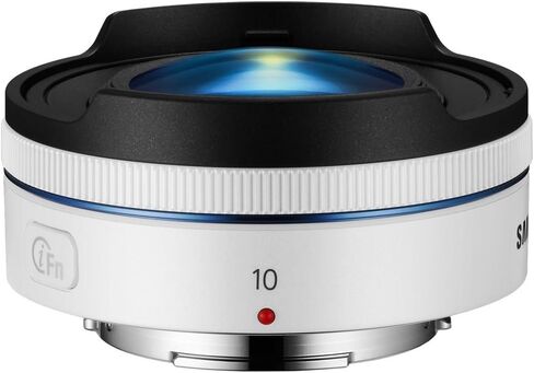 Samsung NX 10mm Fish Eye Camera Lens (White) in Saudi Arabia