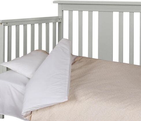 100% Cotton Baby Crib Bedding Set – 2-Piece Soft & Breathable Toddler Duvet Cover (40x48") + Pillowcase (12x18"), Safe Zipper, Machine Washable, Cozy Infant Quilt Cover for Boys & Girls in Kuwait