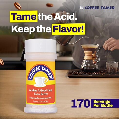 Coffee Tamer 50ct 400mg Packets- Acid Reducing Granules in Saudi Arabia