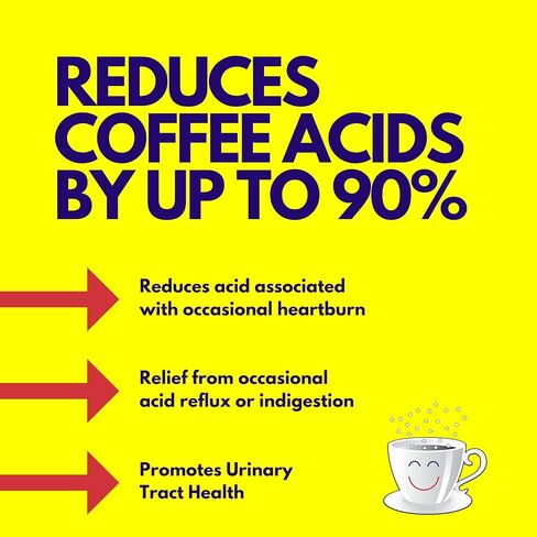 Coffee Tamer 50ct 400mg Packets- Acid Reducing Granules in Saudi Arabia