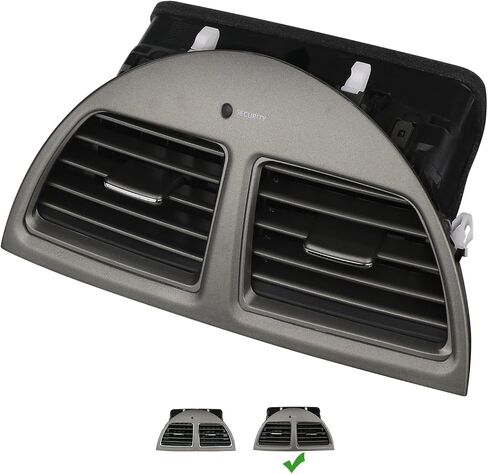 Center Console Dash AC Outlet Air Vent Panel Compatible with 2010 2011 2012 Lexus ES350 Replaces 55660-33210 Frame Chrome in Kuwait