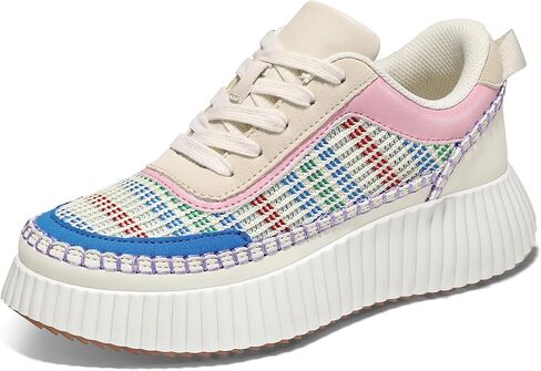 mysoft Women's Platform Chunky Sneakers Comfortable Lightweight Fashion Sneaker Casual Walking Shoes in Saudi Arabia