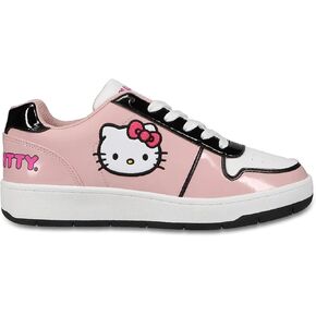 Hello Kitty Women's Pink Casual Court Sneakers Shoes (