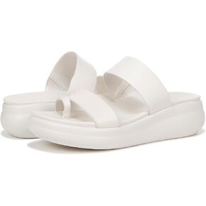 Naturalizer Women's Genn-Drift 2 Slide Sandal, Warm White Leather, 6.5