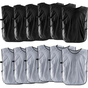 MECCANIXITY Training Vest Soccer Sports Team Practice Jersey for Adult Youth Teen Basketball Football