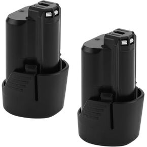 Upgraded 12VMAX 4000mAh 2Pack Li-ion BAT411 Battery for Bosch BAT414 BAT411 BAT411A BAT412 BAT413 GBA12V30, 10.8V-12V Batteries