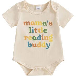 Omkzanbi Baby Girl Boy Retro Bodysuit Rainbow Romper Gender Neutral Newborn Spring Summer Baby Shower Outfit Announcement