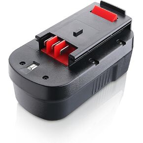 MANUFER HPB18 18V 4.8Ah NI-MH Replacement for Black and Decker 18V Battery Compatible with B&D Battery 18V Tools HPB18 BA18 A1718 A18NH A18E 244760-00 Batteries