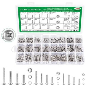 1500PCS Screws Nuts and Washers Assortment, M2 M3 M4 M5 M6 Hex Socket Head Cap Metric Bolts and Nuts Kit - 12.9 Grade Alloy Steel Black Screws with 5 Allen Wrenches for 3D Printer Furniture