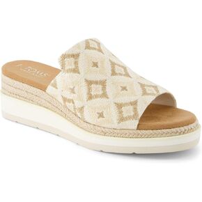 TOMS - Womens Margot Mule Sandals, Color Natural Geo Woven, Size: 7 B(M) US