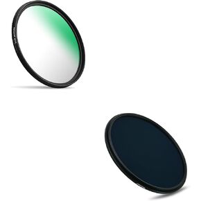 PROfezzion 58mm Circular Polarizer Filter Multi-Coated Circular Polarizing Filter 12 Layers CPL Camera Lens Filter + 58mm ND1000 Filter [10 Stop] Fixed ND Filter Neutral Density Filter with Nano-X MRC