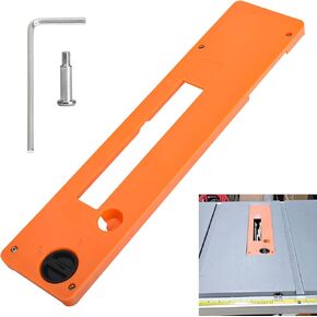 089240028701 Table Saw Plate kit Compatible with Ridgid Table Saw Plate Dado Throat for R4514, R4514T, R4518, R4518T, R4518NS Table Saw