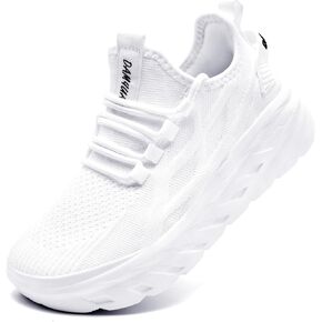 Womens Casual Walking Thick Sole Slip On Shoes Elevator Height Increase Sneaker for Women Comfort Breathable Fashion