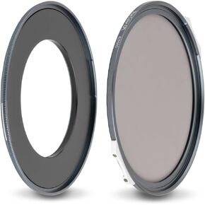 NiSi - JetMag Pro 82MAG True Color CPL Filter + 62mm-82MAG Adapter Ring Bundle - Magnetic Circular Polarizer for 62mm Lenses, Nano Coated Optical Glass, Ultra-Slim Frame, Twist-Lock
