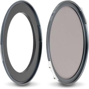 NiSi - JetMag Pro 82MAG True Color CPL Filter + 72mm-82MAG Adapter Ring Bundle - Magnetic Circular Polarizer for 72mm Lenses, Nano Coated Optical Glass, Ultra-Slim Frame, Twist-Lock