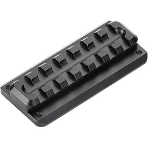 Arca Swiss Tripod Dovetail to Picatinny Rail Accessories Adapter 3.15in., 2529