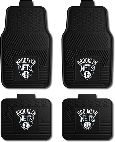 FANMATS 39956 U.S. Marines 4-pc Vinyl Car Mat Set | Black | Front & Rear Car Mats | Marines Official Logo in Saudi Arabia