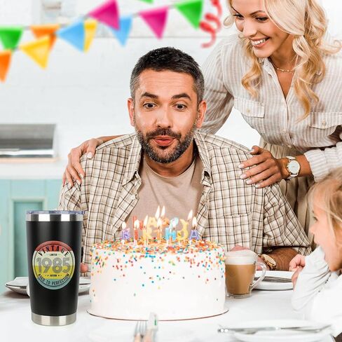 هدايا عيد الميلاد الخمسين للنساء الرجال - 1975 عيد ميلاد خمر خمر تومبلر - ديكورات عيد ميلاد الخمسين أفكار لها أفكار له - هدايا عيد ميلاد عمرها 50 عامًا للرجال الذين يديرون 50 فكرة هدية in Kuwait