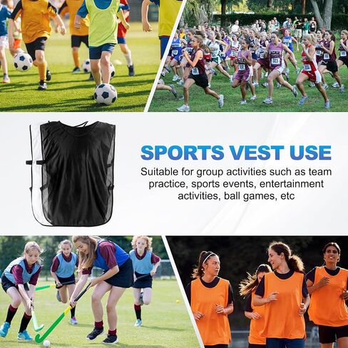 Meccanixity Training Vest Soccer Sport Sport Team Practice Jersey for Youth Youth Teen Basketball Football in Saudi Arabia