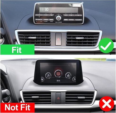 ستيريو سيارة 4+64G Android 13 Double Din لسيارة Mazda 3 Axela 2014-2019 مع شاشة لمس 9 بوصة وراديو مدمج لاسلكي Carplay/Android Auto/GPS/Bluetooth/FM/AUX-in/عناصر التحكم في عجلة القيادة/كاميرا احتياطية in Kuwait