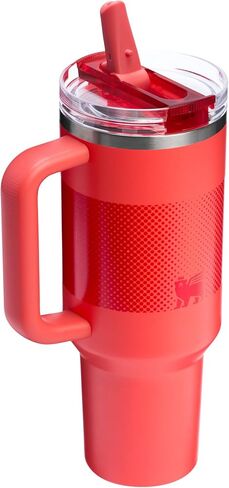 Stanley Quencher ProTour Flip Straw Tumbler with Leakproof Lid 30 oz | Built-In Straw & Handle | Cupholder Compatible for Travel | Insulated Stainless Steel Cup | BPA-Free | Rose Quartz Solid in Saudi Arabia
