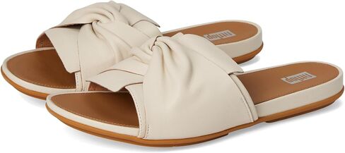 FitFlop Women's Gracie Soft-Twist Leather Slides Wedge Sandal in Saudi Arabia