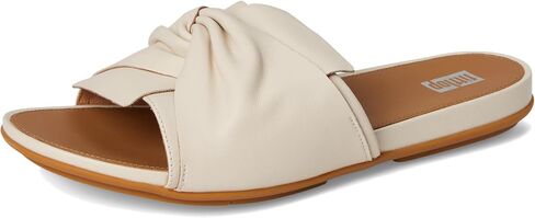 FitFlop Women's Gracie Soft-Twist Leather Slides Wedge Sandal in Saudi Arabia