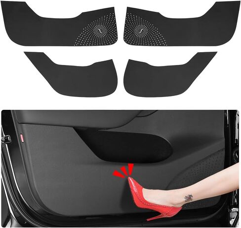 Car Door Anti Kick Pad for 2024 2025 Tesla Model 3 Accessories Protector Mat Dirty Collision Stickers Interior in Saudi Arabia
