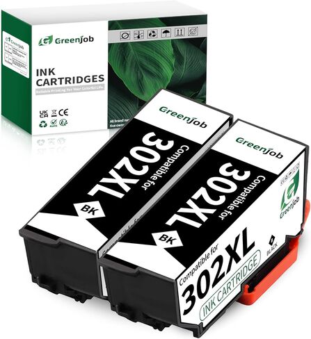 302XL Ink Cartridges Remanufactured Replacement for Epson 302XL Ink Cartridges Multipack 302 XL T302XL T302 for Expression Premium XP-6100 XP6100 XP6000 XP-6000 Printer (1BK,1PBK,1C,1M,1Y) in Saudi Arabia