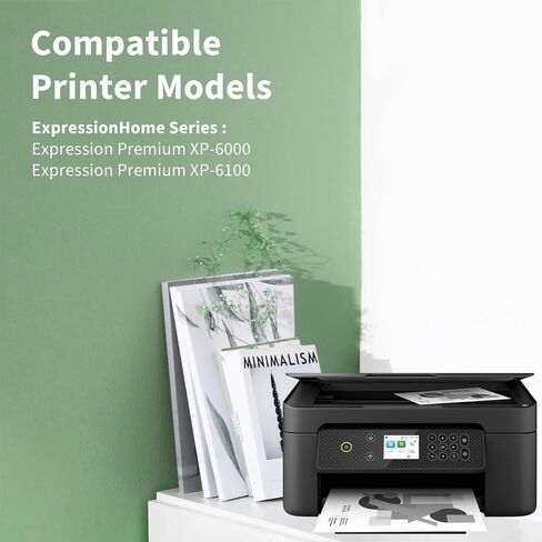 302XL Ink Cartridges Remanufactured Replacement for Epson 302XL Ink Cartridges Multipack 302 XL T302XL T302 for Expression Premium XP-6100 XP6100 XP6000 XP-6000 Printer (1BK,1PBK,1C,1M,1Y) in Saudi Arabia