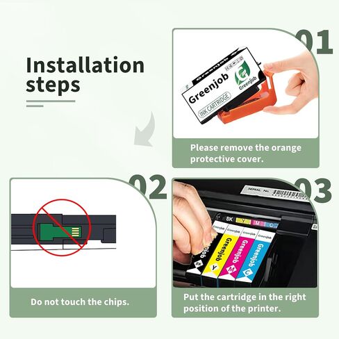 302XL Ink Cartridges Remanufactured Replacement for Epson 302XL Ink Cartridges Multipack 302 XL T302XL T302 for Expression Premium XP-6100 XP6100 XP6000 XP-6000 Printer (1BK,1PBK,1C,1M,1Y) in Saudi Arabia