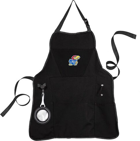 Team Sports America University of Georgia Ultimate Grilling Apron | Bottle Opener and Insulated Beverage Holder | Heavy Duty Durable Cotton Canvas 300 GSM | Machine Washable | Adjustable Straps in Kuwait