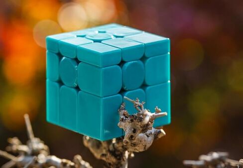 Cuberspeed Moyu Mirror Cube V2 Blue Speed ​​Cube Mirror Colls Shades Moyu Mirror Cube Magic Cube Toys in Kuwait