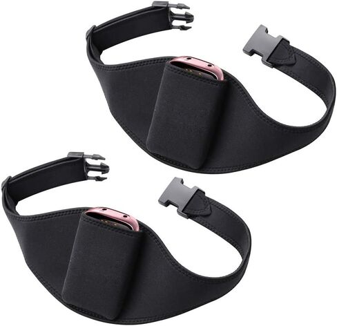 2 Pack Mic Belt - Microphone Belt with Innovative Rubber Band Lock - Improved Adjustability Comfortability Durability For Fitness Instructors, Fitness Class,Public Speaking,Theatre in Saudi Arabia