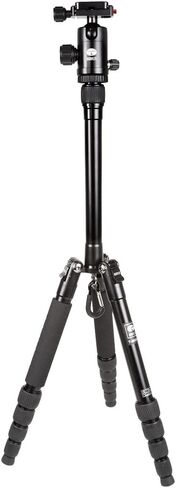 SIRUI T-005X Ultralight Travel Tripod with C-10S Ball Head - Black in Saudi Arabia