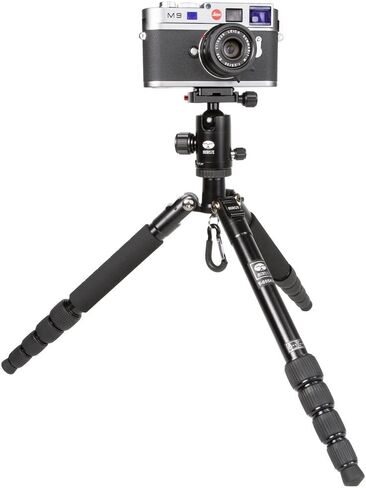 SIRUI T-005X Ultralight Travel Tripod with C-10S Ball Head - Black in Saudi Arabia