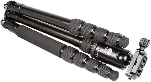 SIRUI T-005X Ultralight Travel Tripod with C-10S Ball Head - Black in Saudi Arabia