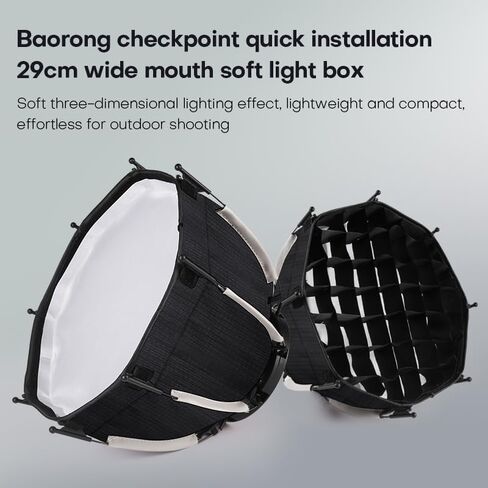 M60 Handle LED Video Light with Soft Box Protable Mini COB LED Bi-Color 2500-8500K CRI≥95 TLCI≥97 Built-in 3400mAh Battery Photo Studio Lights Vlog Shoot Fill Lighting 8 Scenes (M60 Handle lamp) in Saudi Arabia