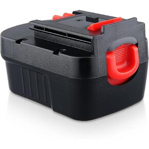 14.4V 4.8Ah Replacement for Black and Decker Cordless Power Tools Compatible with Black and Decker Ni-MH Battery HPB14 FSB14 CP14KB HP146F2 HP148F2R A144EX
