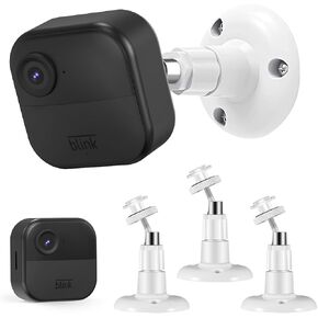 3rd & 4th Gen Blink Outdoor Camera Mounts , Aotnex All-New 360 Degree Adjustable Cover Surveillance Wall Mounts for Blink Outdoor Indoor Home Security Camera System (3 PCS, White)