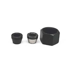 6mm 6.35mm Collet Nut Cone for DEWALT DWE6000 Porter Cable PCE6430 PCE6435 N381502 N381503