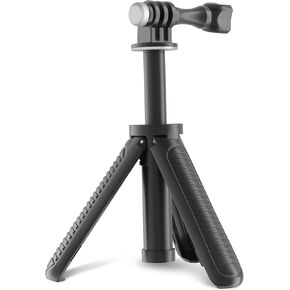 REFLEX CAMERA 9.4" 23cm Pocket Selfie Stick - Mini Tripod for Action Cameras 3 Adjustable Heights Compatible with Gopro Hero 13/12/11/10/9/8/Max, DJI Osmo Action 4/3/2/1, Insta 360 & Other Action Cams