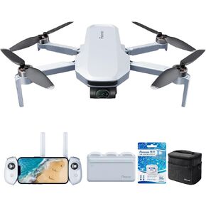 Potensic ATOM 3-Axis Gimbal 4K GPS Drone, Fly More Combo Bundle with 256g SD Card