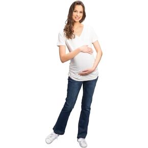 My Maternity Closet, Dark Wash Bootcut Maternity Jean