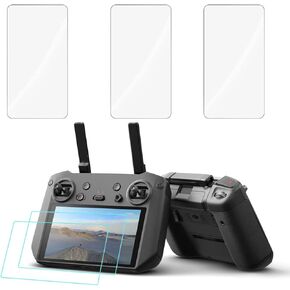 NA Drone Remote Controller Screen Protector For DJI Smart Controller/Dji RC Pro, Anti-Scratch Tempered Glass for Mavic 3/Cine, Mini 2, Air 2S, Mavic Air 2/2 Pro/Zoom, DJI Mavic 3 Accessories(3-Pack)
