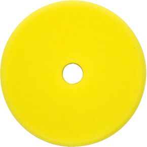 SONAX Yellow Dual Action Polishing Pad | Medium Cut Foam Pad for Perfecting Paint & Swirl Removal | Ventilated Design Prevents Overheating | Ideal for Use with rotary & DA polisher | 493341 | 5.5 Inch